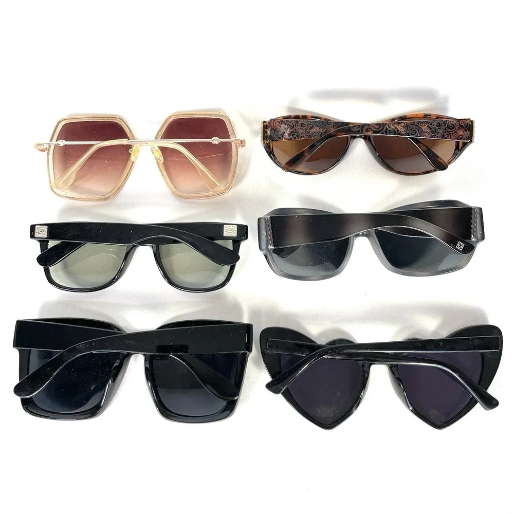 Womens‎ Sunglasses Lot of 6 Armani Exchange Foster Grant Oversized UV
